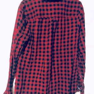 Red and Black L/S flannel shirt